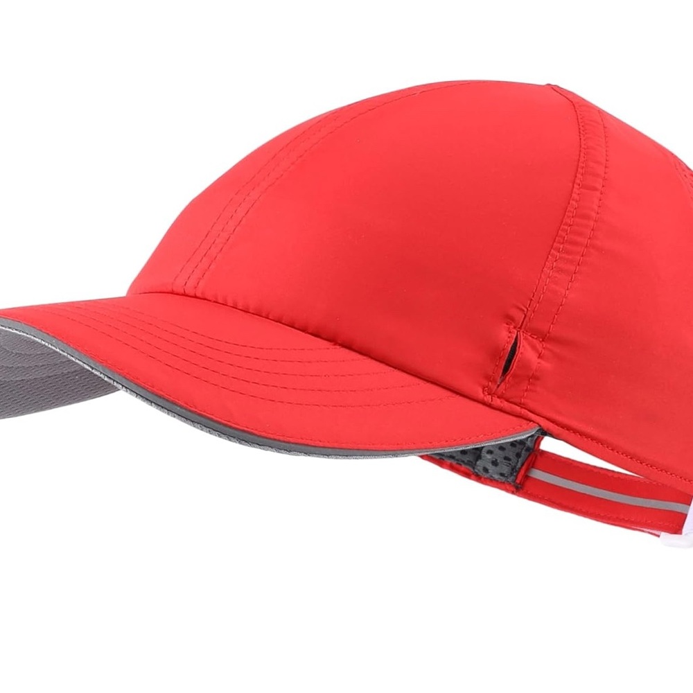 Red and Gray Men's Cap
